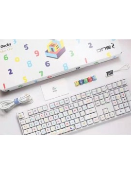 DUCKY X SOU SOU ONE 2 MECHANICAL KEYBOARD WHITE