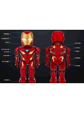 GENUINE MK50 IRON MAN MOVABLE REMOTE CONTROL ROBOT RED
