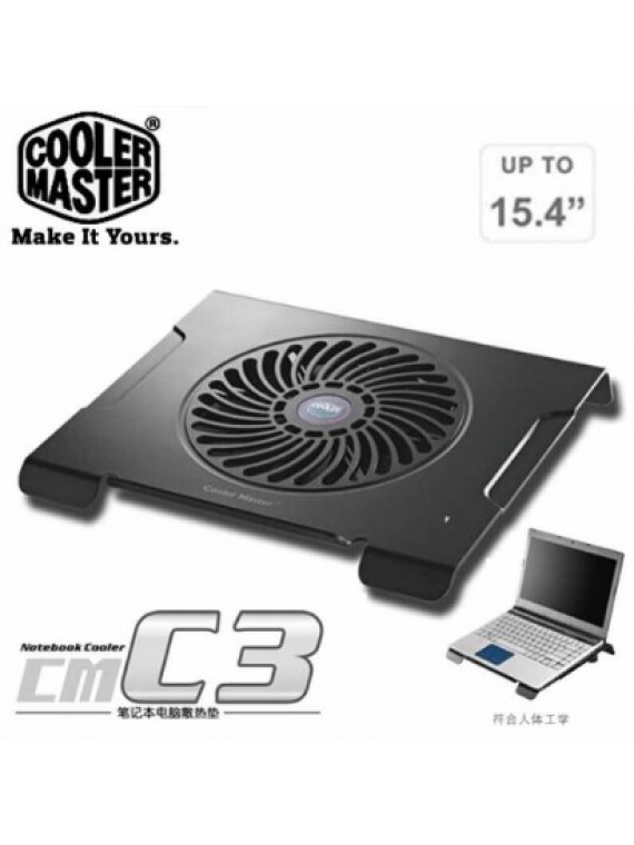 CM C3 14"/15.6"-INCH COOLING FAN BLACK