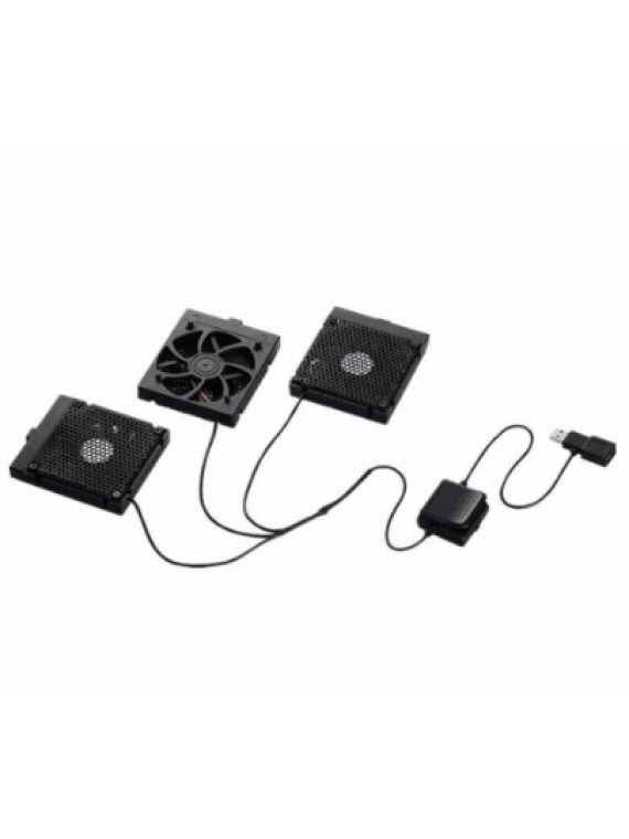 CM U3plus 17/18/19 Inch 3 Fans Laptop Cooler BLACK