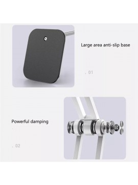 X27 IPAD ADJUSTABLE DESKTOP BRACKET SILVER