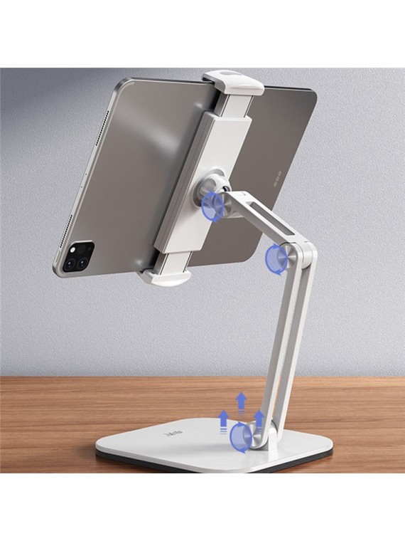 X27 IPAD ADJUSTABLE DESKTOP BRACKET SILVER