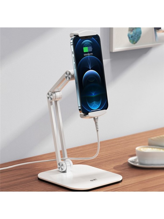 X27 IPAD ADJUSTABLE DESKTOP BRACKET SILVER