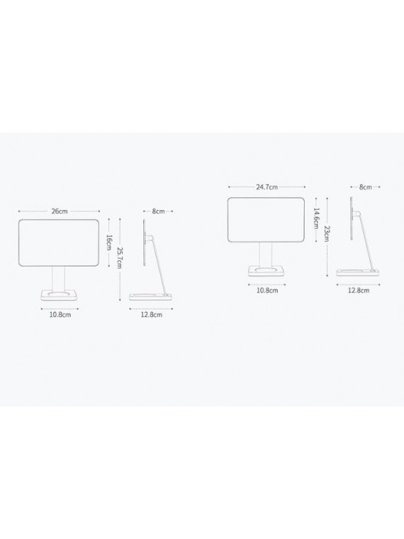 X53 IPAD MAGNETIC BRACKET GREY