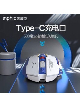 INPHIC M6p PM-006 MEC TYPE C WIRELESS MOUSE WHITE