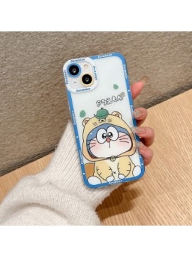 IP14 SERIES MOBILE PHONECASE IPC-16 JACKET DORAEMON BLUE 