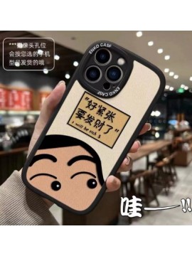 IP14 SERIES MOBILE PHONECASE IPC-2 CRAYON SHINCHAN BLACK