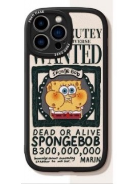 IPHONE SERIES MOBILE PHONE CASE IPC-1 SPONGEBOB BLACK