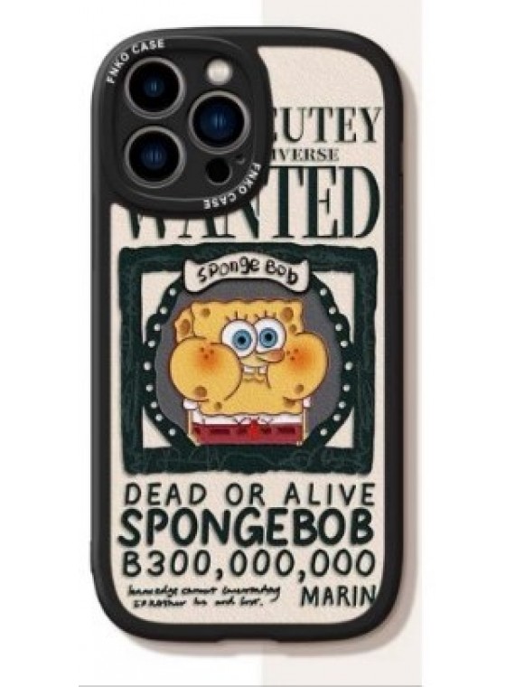 IPHONE SERIES MOBILE PHONE CASE IPC-1 SPONGEBOB BLACK