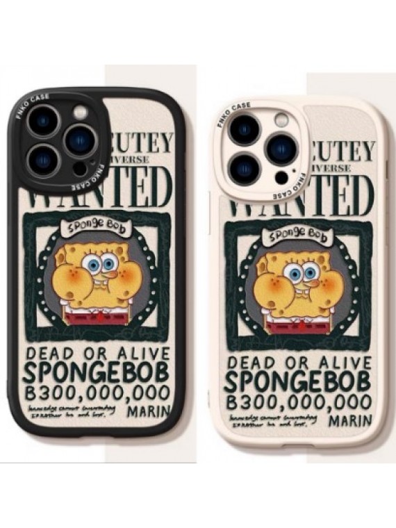 IPHONE SERIES MOBILE PHONE CASE IPC-1 SPONGEBOB BLACK