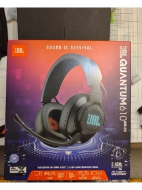 JBL QUANTUM 610 WIRELESS COMPUTER HEADSET BLACK