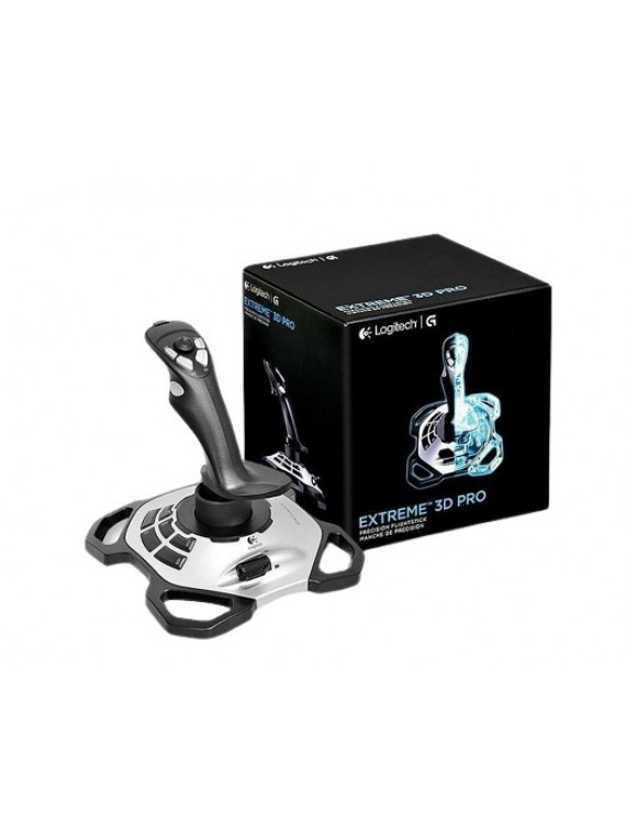 LOGITECH EXTREME 3D PRO 2ND GEN PC JOYSTICK BLACK