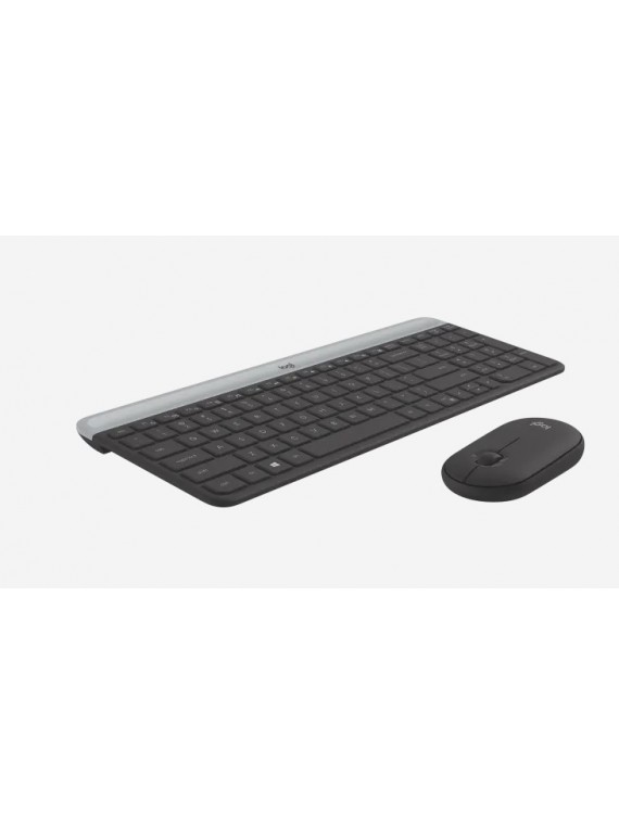 Logitech MK470 Slim Wireless Keyboard and Mouse Combo BLACK