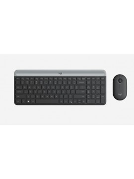 Logitech MK470 Slim Wireless Keyboard and Mouse Combo BLACK