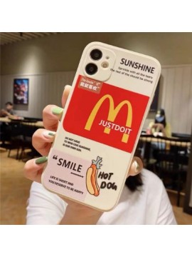 MOBILE PHONE CASE FOR IP12 IP12PROMAX MCDONALD WHITE