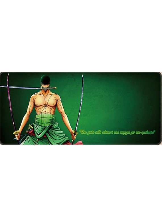 LARGE MOUSEPAD ONLINE L16.索隆   三刀流