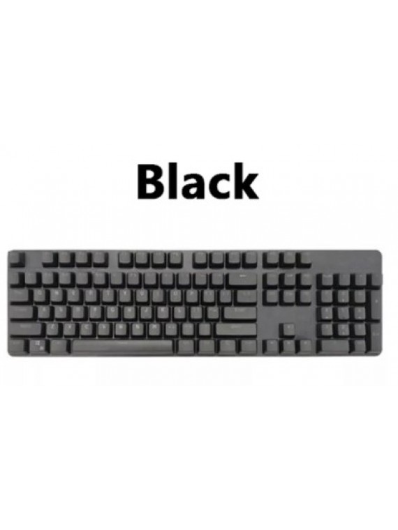 PBT-104 104 KEYCAPS BLACK