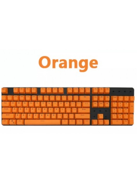 PBT-104 104 KEYCAPS ORANGE