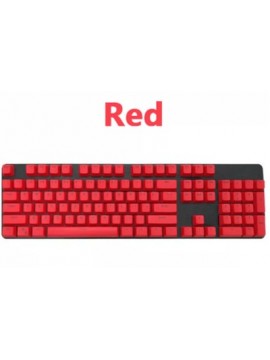 PBT-104 104 KEYCAPS RED