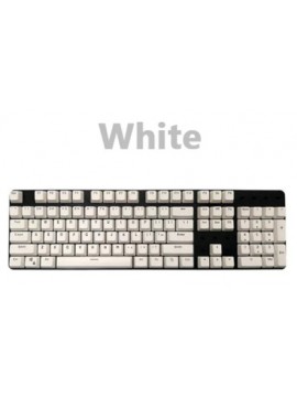 PBT-104 104 KEYCAPS WHITE