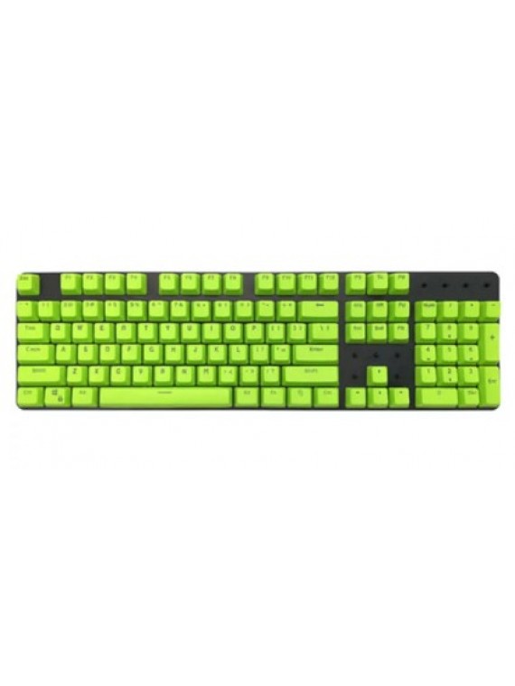 PBT-104 104 KEYCAPS YELOW GREEN
