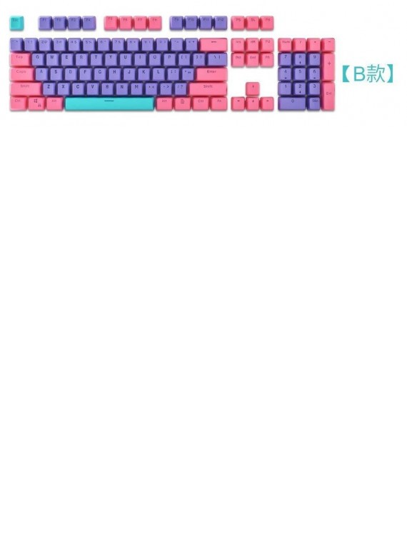 PBT-1042 DIY COLOR MATCHING 104 KEYCAPS B