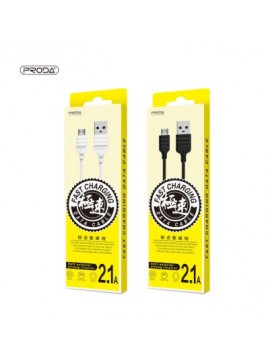 PRODA PD-B15M FAST CHARGING DATA CABLE WHITE