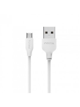 PRODA PD-B15M FAST CHARGING DATA CABLE WHITE
