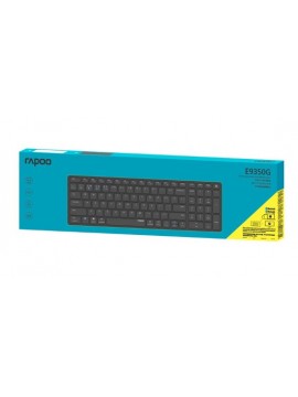RAPOO E9350G ULTRA THIN 99-KEYS WIRELESS KEYBOARD BLACK