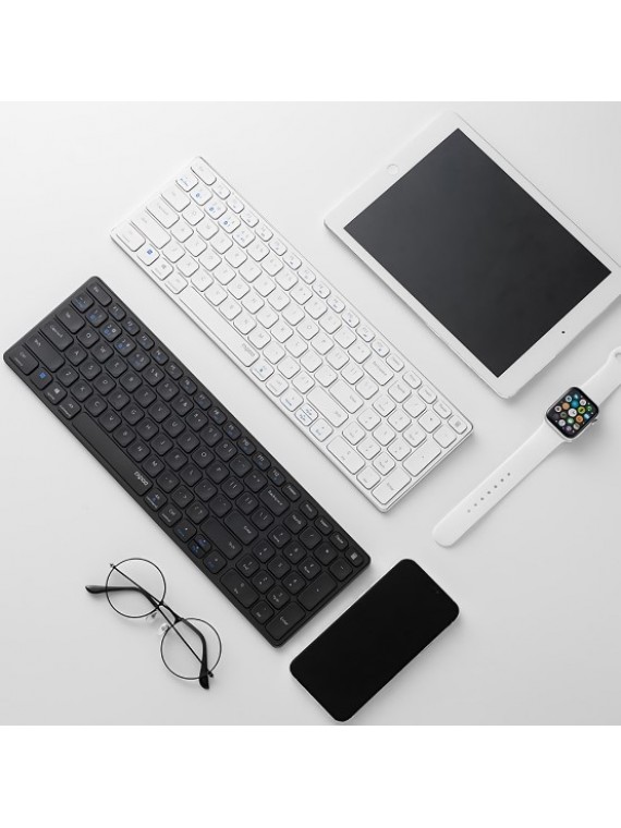 RAPOO E9350G ULTRA THIN 99-KEYS WIRELESS KEYBOARD BLACK