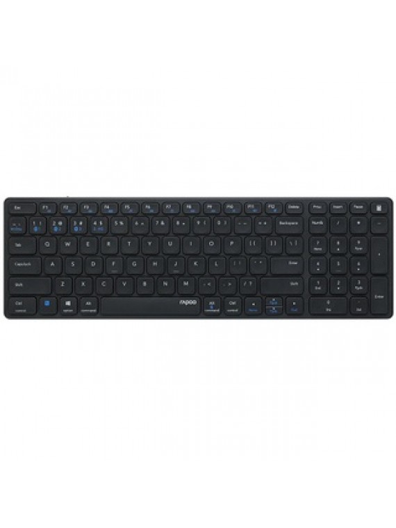 RAPOO E9350G ULTRA THIN 99-KEYS WIRELESS KEYBOARD BLACK