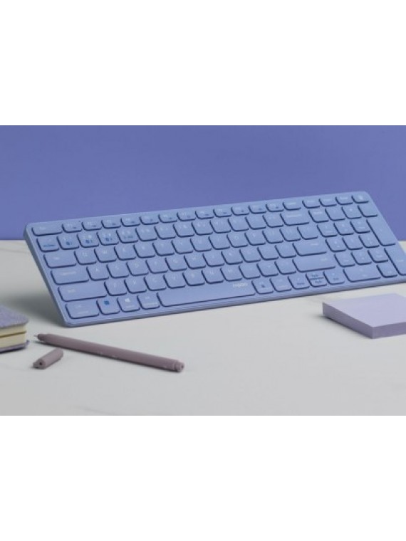 RAPOO E9350G ULTRA THIN 99-KEYS WIRELESS KEYBOARD PURPLE