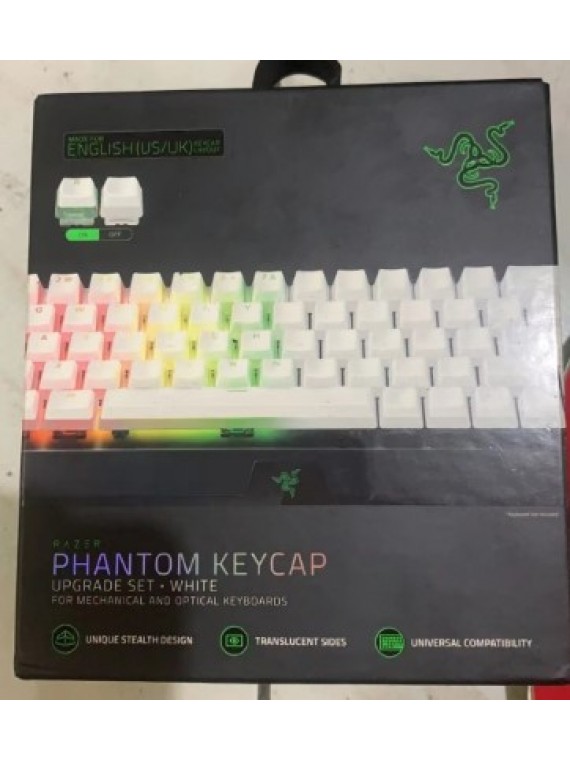 RAZER PHANTOM KEYCAP UPGRADE SET WHITE