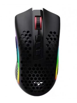 RED DRAGON M808 STORM HOLE DESIGN WIRED MOUSE BLACK 