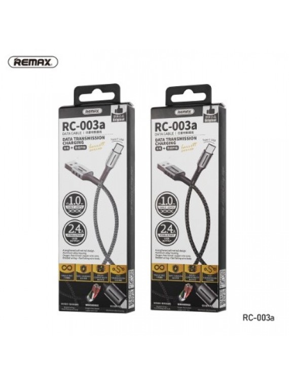 REMAX RC-003A BARRETT SERIES DATA CABLE BLACK