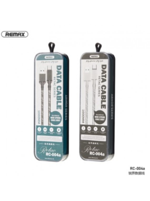 REMAX RC-004A SHARP TYPE-C DATA CABLE SILVER