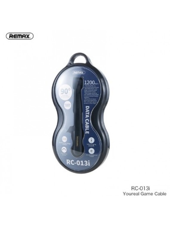 REMAX RC-013I YOUREAL GAME DATA CABLE BLACK