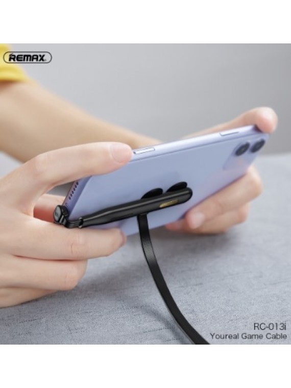 REMAX RC-013I YOUREAL GAME DATA CABLE BLACK