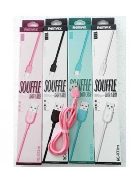 REMAX RC-031M SOUFFLE DATA CABLE BLUE
