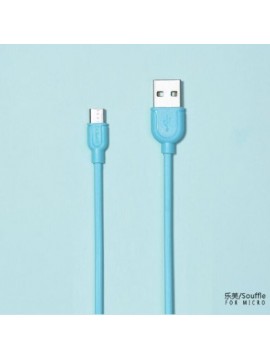 REMAX RC-031M SOUFFLE DATA CABLE BLUE