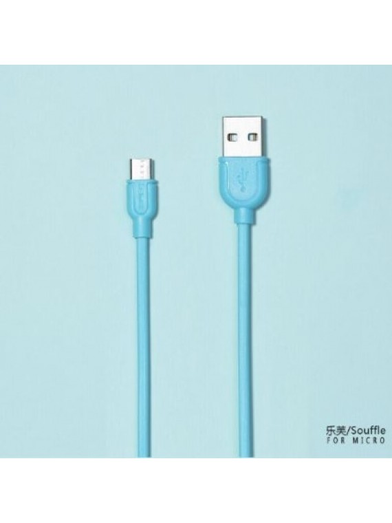 REMAX RC-031M SOUFFLE DATA CABLE BLUE