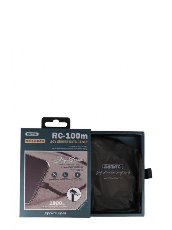 REMAX RC-100M JOY SERIES DATA CABLE BLACK