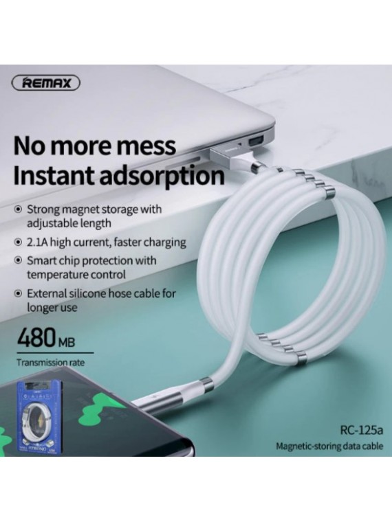 REMAX RC-125A MAGNETIC STORING SERIES WHITE