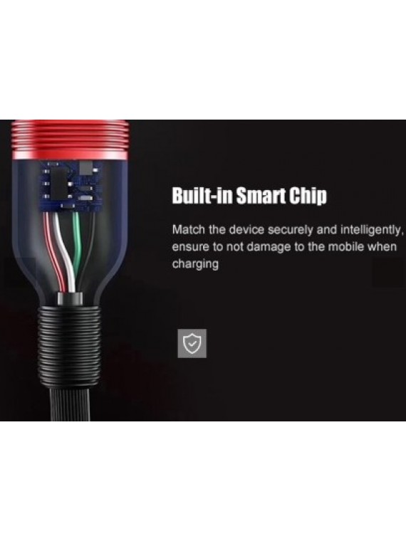 REMAX RC-126A FAST TRANSMISSION DATA CABLE BLACK
