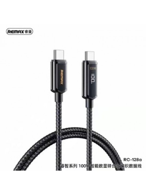 REMAX RC-128A REMINE SERIES 100W BRAIDED DATA CABLE TARNISH