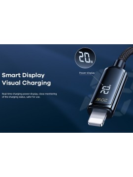 REMAX RC-128i REMINE SERIES 20W BRAIDED DATA CABLE TARNISH