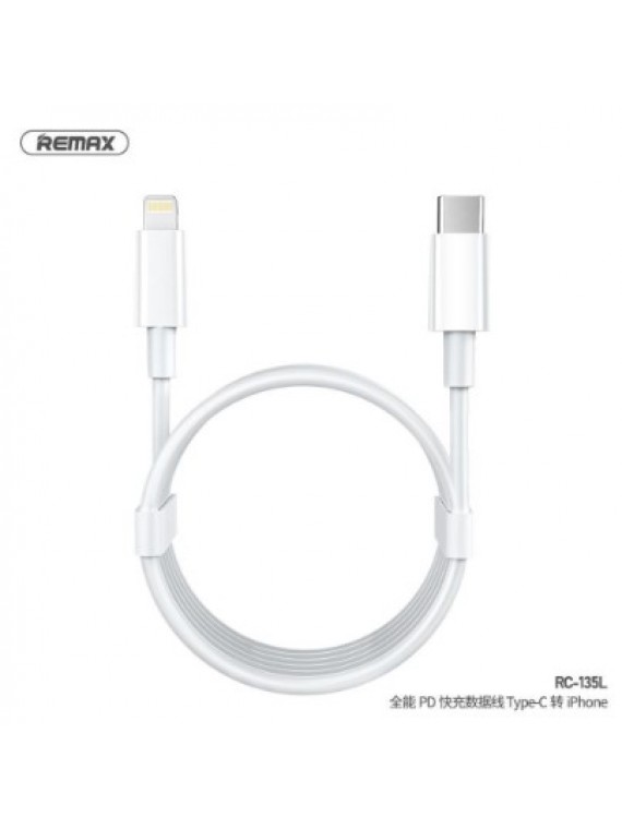 REMAX RC-135L FAST DATA CABLE WHITE