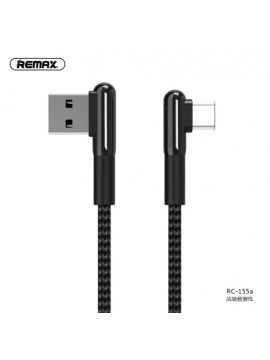 REMAX RC-155A JANLON SERIES 3A TYPE C DATA CABLE BLACK