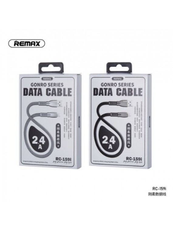 REMAX RC-159I GONRO SERIES DATA CABLE SILVER 