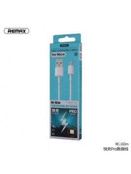 REMAX RC-163M FAST CHARGING PRO DATA CABLE WHITE